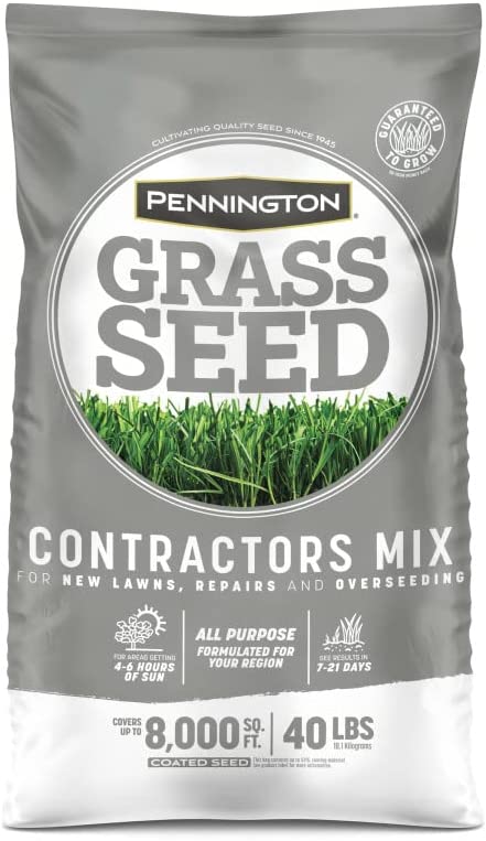 planting pennington grass seed Pennington Contractors Grass Seed Mix (40 Pounds) – Peach Country Tractor