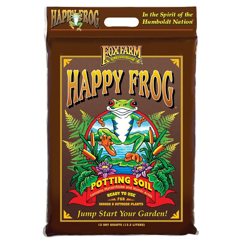 humboldt plant fertilizers FoxFarm 12qt Happy Frog Potting Soil