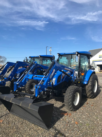 New Holland Workmaster 75 Cab Tractor with 555LU Loader