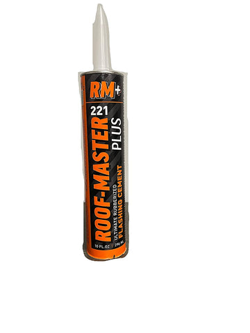 Roof-Master 221 Plus Ultimate Rubberized Flashing Cement (10oz)