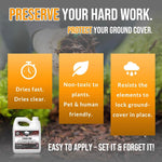 Rhino Stabilizing Mulch Glue - Mulch Glue Binder, Rock Glue for Landscape Maintenance and Landscape Adhesive