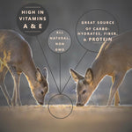 Whole Corn Kernels -Superior Feed Corn for Wildlife - Including Deer, Turkeys, Squirrels, Birds and More! Attract a Multitude of Species with One Highly Nutritional Option