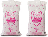 Snow Shield Ice Melt, Pink (50 Pound Bag) Effective to: -0°F, Safe for Kids, Pets and Our Earth