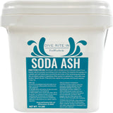 Dive Rite In Premium Soda Ash Designed as a PH Increaser for Pool and Washing Soda for Tie Dying and Everyday Usage - 15 Pound Value Bucket to Handle Multiple Uses.