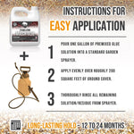 Rhino Stabilizing Mulch Glue - Mulch Glue Binder, Rock Glue for Landscape Maintenance and Landscape Adhesive