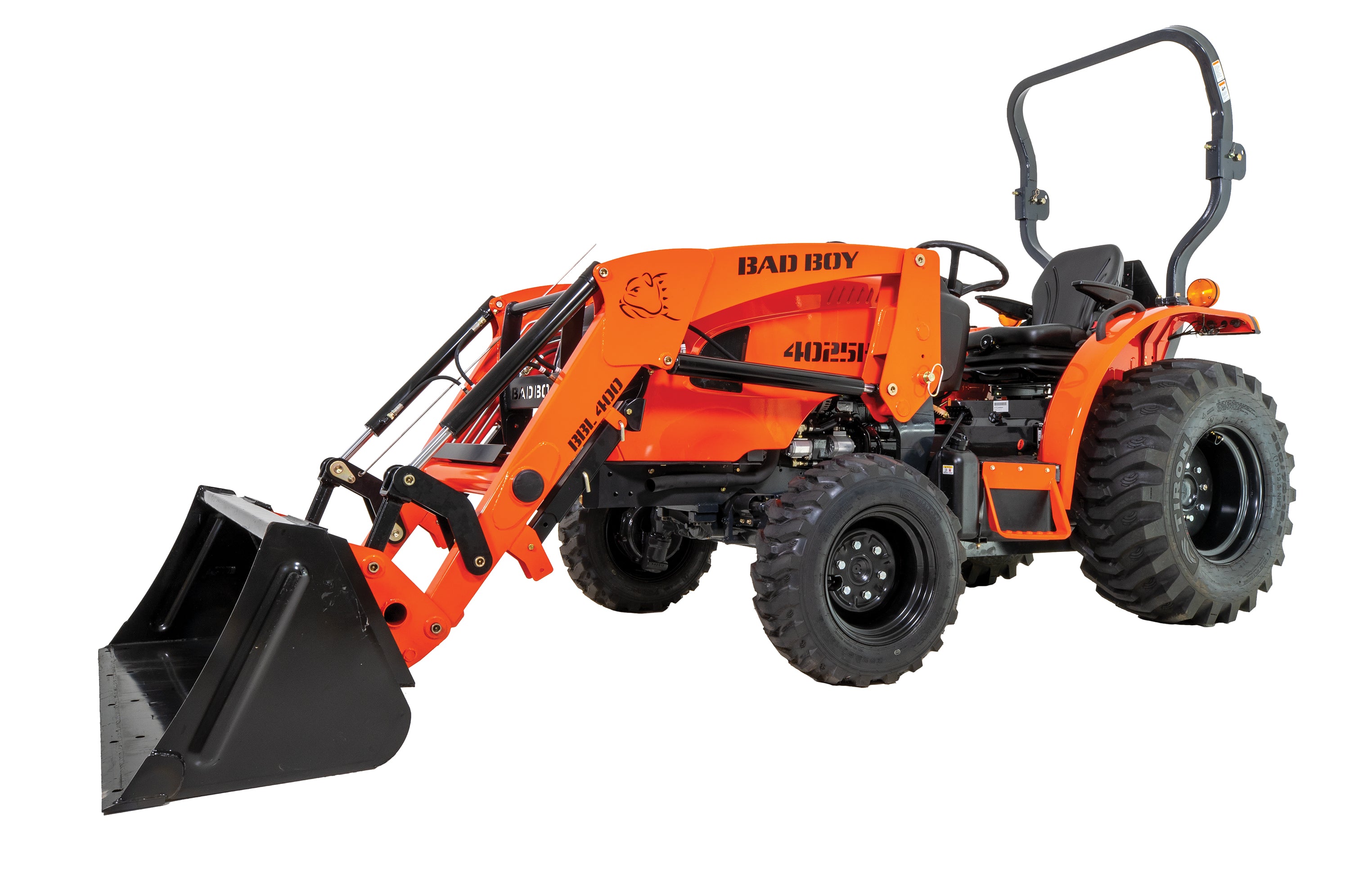 Compact tractor and attachment rental