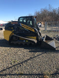 New Holland C332 Compact Track Loader, view 2, rental fleet at Peach Country Tractor, NJ