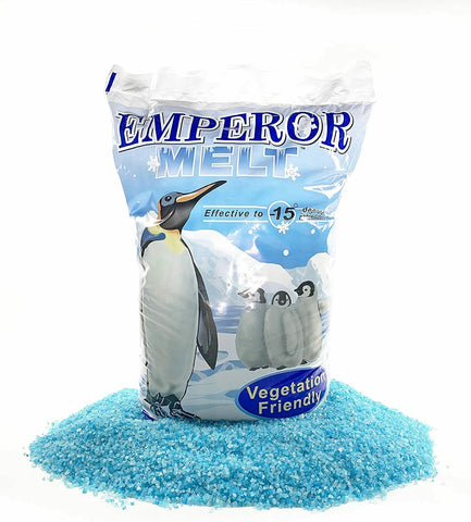 Blue Emperor Ice Melt Environmentally Friendly and Pet Safe Ice Melt 50 lb bag