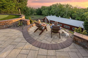 Trilogy Tucson; Cast Stone Wall Aztec; Bullnose Brown; Belmont Caps Brownstone