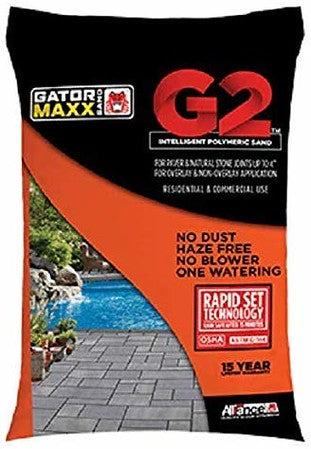 Alliance Gator Maxx G2 Intelligent Polymeric Sand(Slate Grey) 50lbs Bag