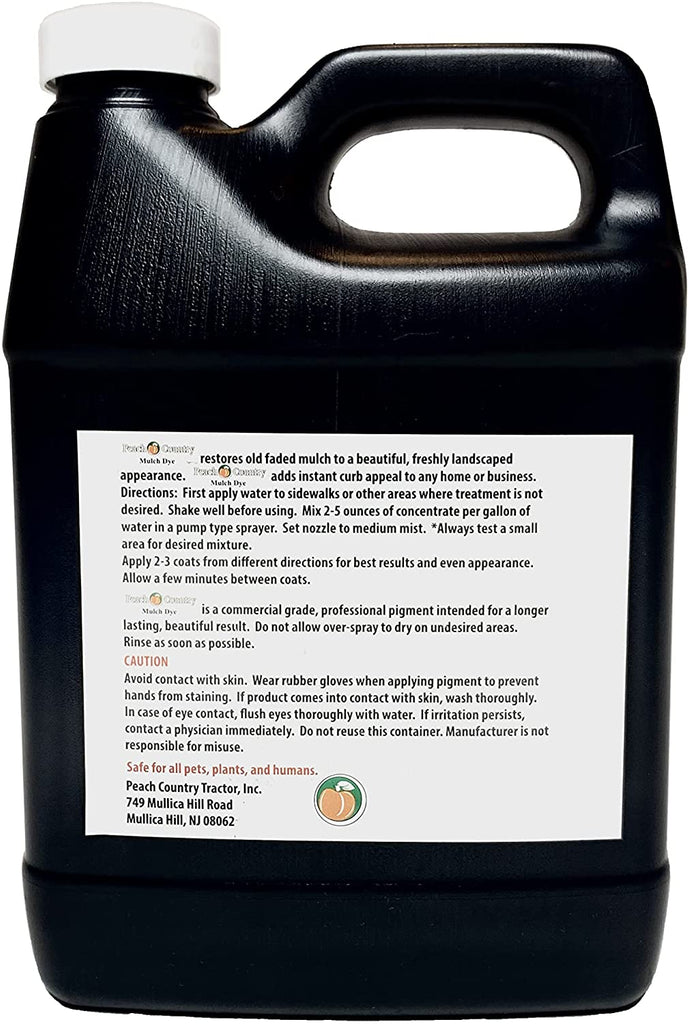 Peach Country Premium Mulch Dye, Color Concentrate - Multiple Rich Colors  in Multiple Sizes