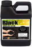 Peach Country Premium Black Mulch Dye,Color Concentrate - 2,800 Sq. Ft. (1QT)