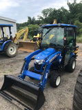 New Holland Workmaster 25s Cab Tractor w/Loader